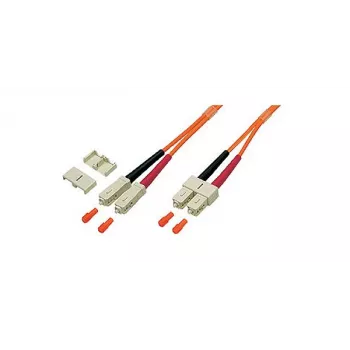 GoodConnections OM2 Dupleksais Multimodālais SC/SC Optiskās Šķiedras Patch Kabelis, 15 m LW-815SC