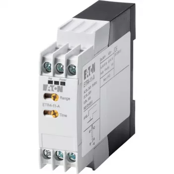 Eaton ETR4-11-A daudzfunkciju laika relejs, 24-240 V AC/DC, 1 C/O, DIN sliedei 031882