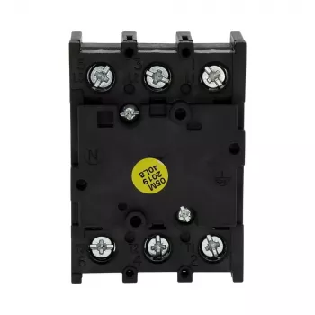 Eaton P1-25/E 3-polīgs galvenais slēdzis-atdalītājs, 25 A, IP65, melns/balts 038724