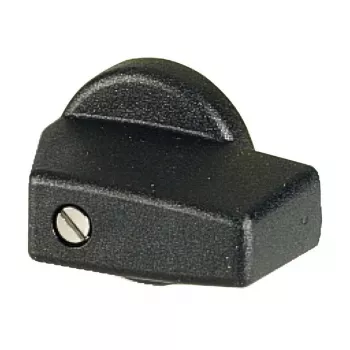 Eaton RMQ-Titan rotācijas rokturis KNB-T0, melns plastmasas, priekšējā montāža, 22.5 mm, IP66/IP67/IP69K 038909