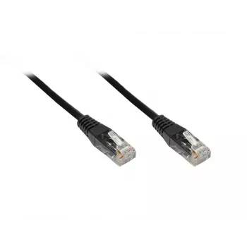 Good Connections Cat. 6 U/UTP tīkla kabelis, 0,5 m, melns 806U-005S