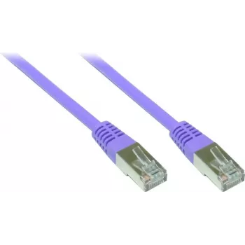 GoodConnections Alcasa Cat5e SF/UTP RJ45 tīkla kabelis, 0,3m, violets 855V-003