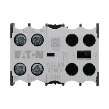 Eaton palīgkontaktu bloks 1NO+1NC 11DILEM ar pozitīvi vadītiem kontaktiem 010080