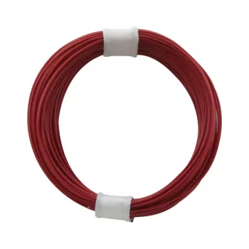 Donau Elektronik 110-0 savīta montāžas stieple 1 x 0,04 mm² sarkana 10 m
