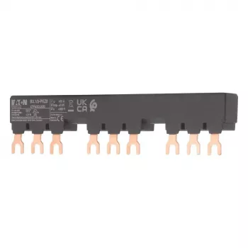 Eaton 3 fāžu kopņu bloks 3 PKZ0 motoru aizsardzības automātslēdžiem, 63 A, 690 V, skrūvju spaile