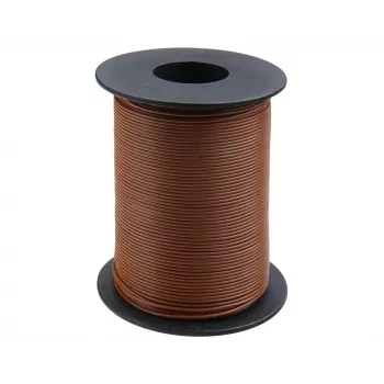 Donau Elektronik 105-8-100 montāžas vads 1 x 0,20 mm² brūns 100 m