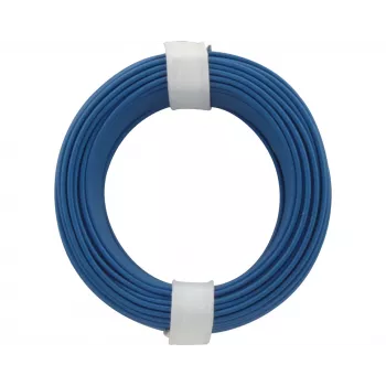 Donau Elektronik 118-2 savīta stieple 1 x 0,14 mm² zila 10 m