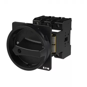Eaton P3-100/V/SVB-sw Galvenais slēdzis, 3-pol + N, 100 A, 690 V AC, IP65, melns rotējošs rokturis 064976