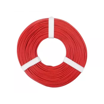 Donau Elektronik 125-050 savīta montāžas stieple 0,25 mm² sarkana 50 m