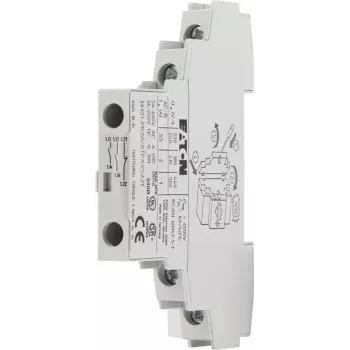 Eaton NHI21-PKZ0 palīgkontaktu bloks, 2NO+1NC, sānu montāža, skrūvju spailes, balts 072894