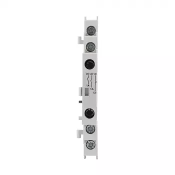 Eaton NHI21-PKZ0 palīgkontaktu bloks, 2NO+1NC, sānu montāža, skrūvju spailes, balts 072894