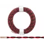 Donau Elektronik 210-10 Litz Wire 2 x 0,04 mm² sarkans/melns 10 m