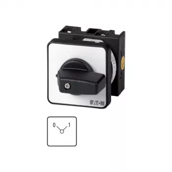 Eaton T0-3-15475/E ieslēgšanas-izslēgšanas slēdzis, 3 polu, 20A, 690V AC, IP65, ar rotējošu rokturi 013022