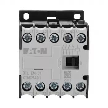 Eaton DILEM-01 Mini kontaktors 3NO 24V AC 50Hz 9A 4kW IP20 010086