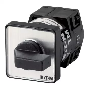 Eaton TM-1-15431/E metāla pārslēgslēdzis, 1-pola, 16 A, 250 V, panelī montējams, melns aktators, metāla korpuss 025045