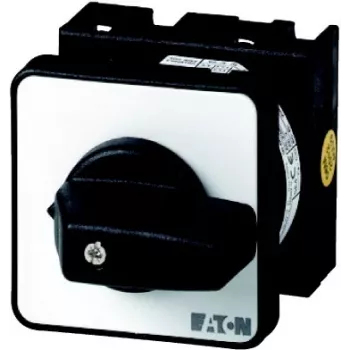 Eaton T0-4-8223/E Galvenais slēdzis 4-polu 20A 690V AC ar sviru melns/sudrabs 050712