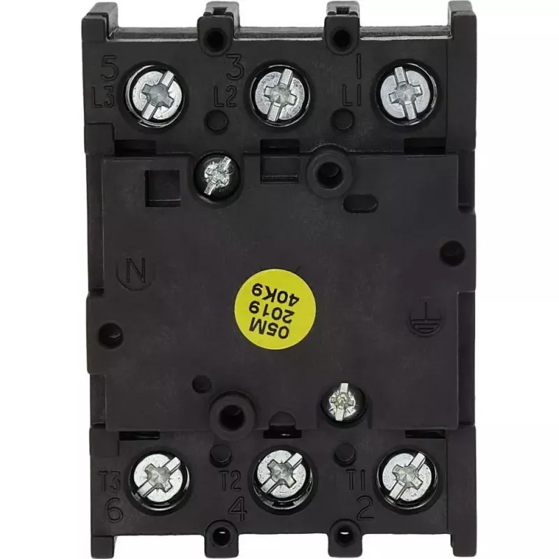 Eaton P1-32/E 3 polu galvenais slēdzis / slodzes atslēdzējs, 32 A, 690 V AC, IP65 priekšpuse, rotējošs rokturis melns/balts 079065