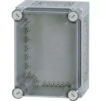 Eaton CI23E-150 izolēts polikarbonāta korpuss ar metriskajiem izgriezumiem, IP65, pelēks 021943