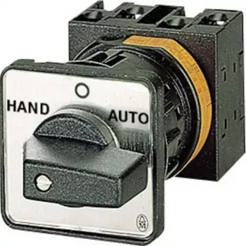 Eaton T0-2-8211/E 2 polu ON-OFF sviras slēdzis, 20A, 690V AC, IP65, melns 022234