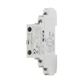 Eaton NHI12-PKZ0 palīgkontaktu bloks, 1NO+2NC, sānu montāža PKZ0/PKE, balts 072895