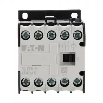 Eaton DILEEM-10 Mini kontaktors, 3 polu, 9 A, 230 V AC / 240 V AC spole, 1 NO palīgkontakts, 690 V izolācija 051608