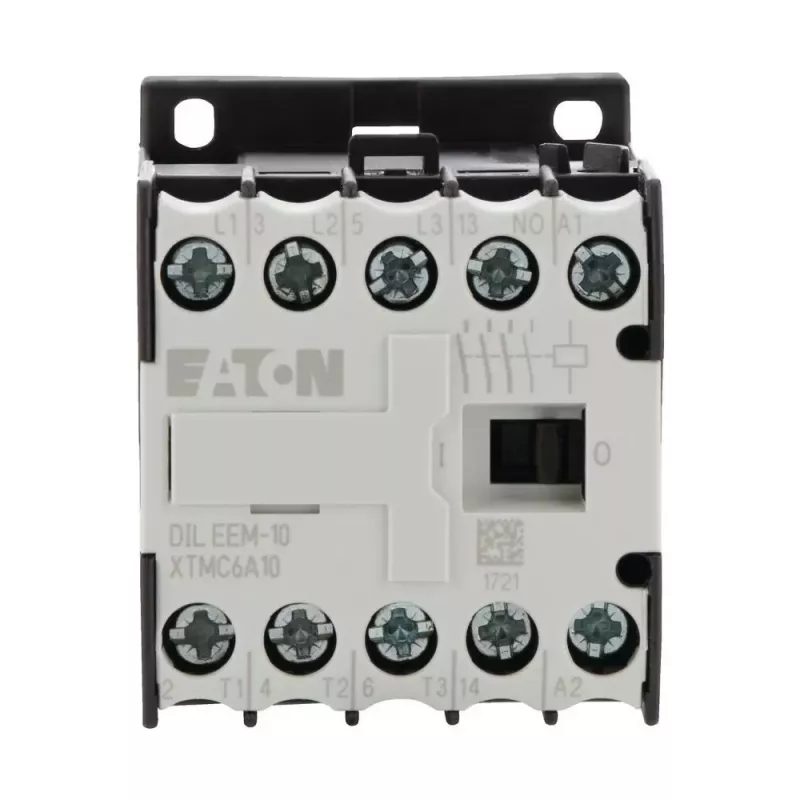 Eaton DILEEM-10 Mini kontaktors, 3 polu, 9 A, 230 V AC / 240 V AC spole, 1 NO palīgkontakts, 690 V izolācija 051608