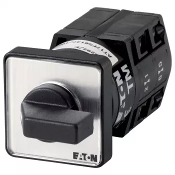 Eaton TM-2-8241/E pārslēgslēdzis, 1-polu, 16 A, 250 V AC, panelmontāžas, melns metāls 065386