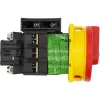 EATON P1-32/EA/SVB/HI11 Galvenais slēdzis, 3-poliem, 32 A, panelī montējams, sarkans/dzeltens 072567