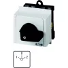 Eaton T0-3-8212/IVS 3 polu ON-OFF rotējošais slēdzis, 20 A, 690 V, melns rokturis, balta priekšpaneļa plāksne, IP65 079186