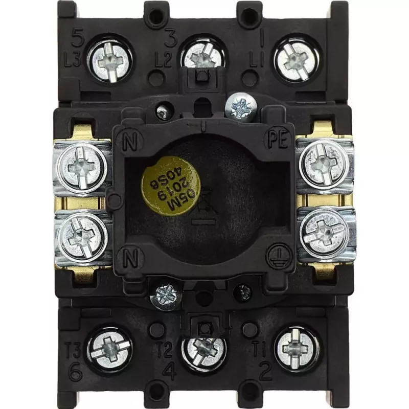 EATON P1-32/EA/SVB galvenais slēdzis, 3 polu, 32A, virsmas montāža, avārijas izslēgšanas funkcija 081438