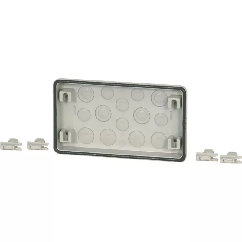 Eaton FL3-2 Vadības skapja flange, pelēka plastmasa, 250 x 230 x 116 mm 090798