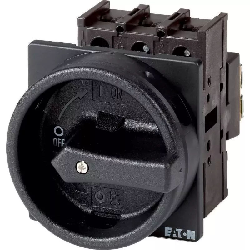 Eaton P1-32/EA/SVB-SW/N 3-polų pagrindinis jungiklis 32 A, IP65, juodas 093452