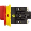 Eaton P3-100/EA/SVB 100 A 3-polīgs bloķējams galvenais slēdzis, sarkans/dzeltens