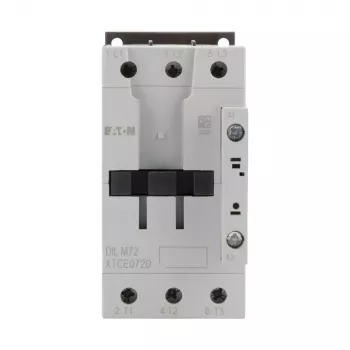 Eaton DILM72(RDC24) jaudas kontaktors, 3 polu, 72 A, 24 V DC spole 107671