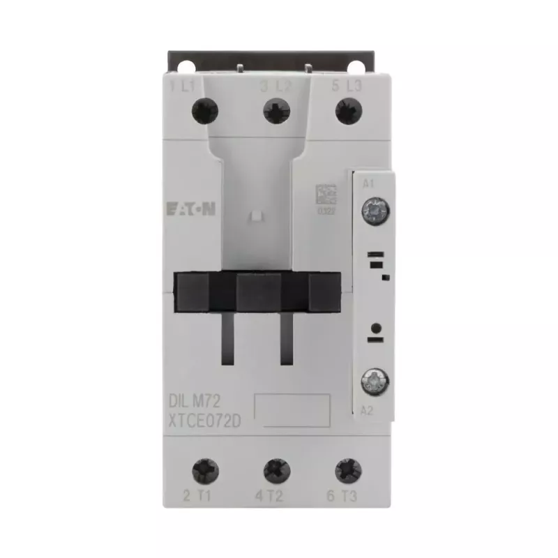 Eaton DILM72(RDC24) jaudas kontaktors, 3 polu, 72 A, 24 V DC spole 107671