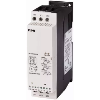 Eaton DS7-340SX032N0-N mīkstais palaidējs, 32 A, 200-480 V AC, 24 V DC vadība, 15 kW pie 400 V