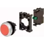 Eaton M22-D-R-K10-BVP spiedpoga, sarkana, plastmasas priekšējais gredzens, 1 NO 110935