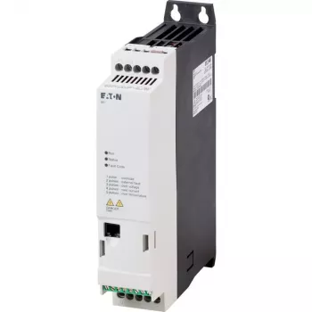 Eaton DE1-343D6FN-N20N frekvences pārveidotājs, 0,75 kW, 380-480 V, 3 fāzes, IP20, melns/balts 174335