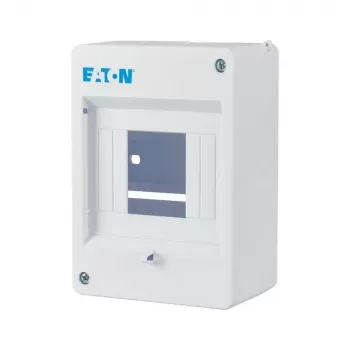 Eaton MINI-4 virsapmetuma sadales skapis, 4 moduļu vienības, IP30, balts (RAL 9010) 177068