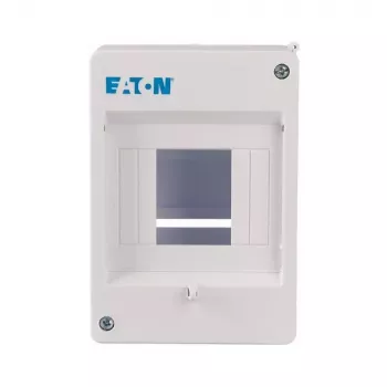 Eaton MINI-4 virsapmetuma sadales skapis, 4 moduļu vienības, IP30, balts (RAL 9010) 177068