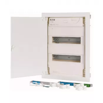 Eaton KLV-24UPP-F Multimediju sadales skapis, ierīkojams, 24 moduļi, baltas durvis 178800