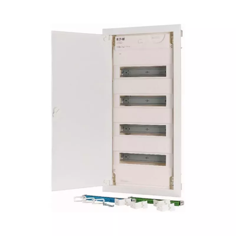 Eaton KLV-48UPP-F iekšējā sadales skapja korpuss, 4 rindas, 48 moduļi, balts 178804