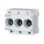 Eaton FCFBD02DI-3 D02 3-polų saugiklių laikiklis, E18, 400 V AC, 63 A, DIN sliedei 148810