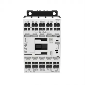 EATON DILA-40(24VDC)-PI palīgkontaktors 24VDC 4 NO ar push-in spailēm 199208