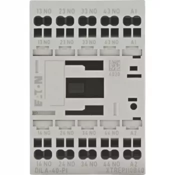 EATON DILA-40(24VDC)-PI palīgkontaktors 24VDC 4 NO ar push-in spailēm 199208