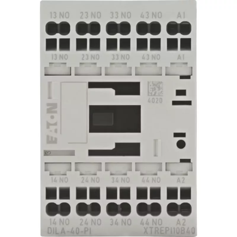 EATON DILA-40(24VDC)-PI palīgkontaktors 24VDC 4 NO ar push-in spailēm 199208