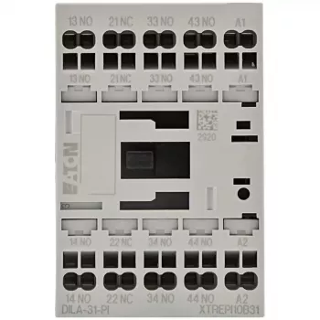 EATON DILA-31 palīgkontaktors, 230 V 50 Hz / 240 V 60 Hz spole, 3NO+1NC, 4 A 199209