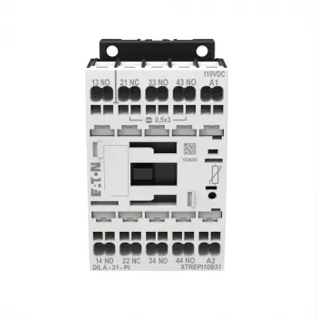 Eaton DILA-31 palīgkontaktors, 24 V DC spole, 3NO+1NC, 4 polu, 199213