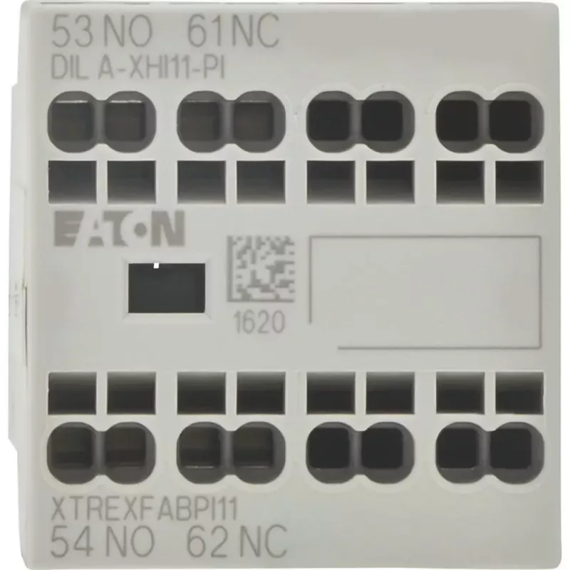 Eaton DILA-XHI11-PI palīgkontaktu bloks, 1NO+1NC, push-in spailes, DILM7-DILM38 kontaktorim 199314