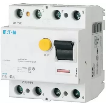 EATON PFIM-40/4/003-G/F Diferenciālās strāvas aizsardzības automāts 40A 4-polu 30mA F/G tips 187456
